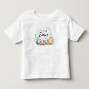 Camiseta Ovos de Páscoa Elegantes Coleção Bonita