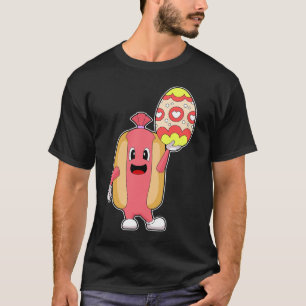 Camiseta Ovos de Páscoa Páscoa de Cachorro
