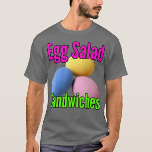 Camiseta Ovos de Páscoa Sanduíches de Salada de Ovos Mães P