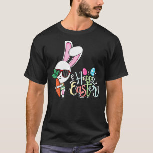 Camiseta Ovos do Felz pascoa do Coelho Meninos Meninos Coel