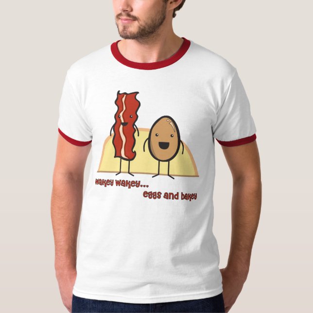 Camiseta Ovos e campainha de Bakey (Frente)