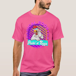 Camiseta Ovos em conserva Radical Rooster Frango Citação