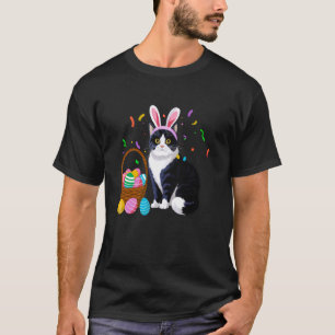 Camiseta Ovos Engraçados de Páscoa Fantasia de Orelhas de C