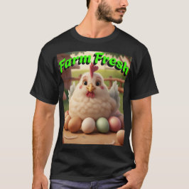 Camiseta Ovos Frescos de fazenda
