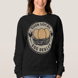 Camiseta Ovos Frescos fazendas fazenda Engraçada, Seu Reven