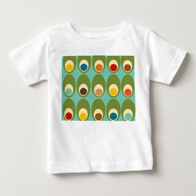 Camiseta Ovos Modernos do Século médio (Frente)