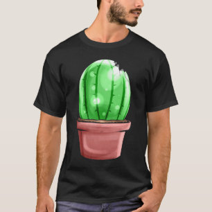 Camiseta Ovos Pintados Parecem Uma Decoração De Cactus Para
