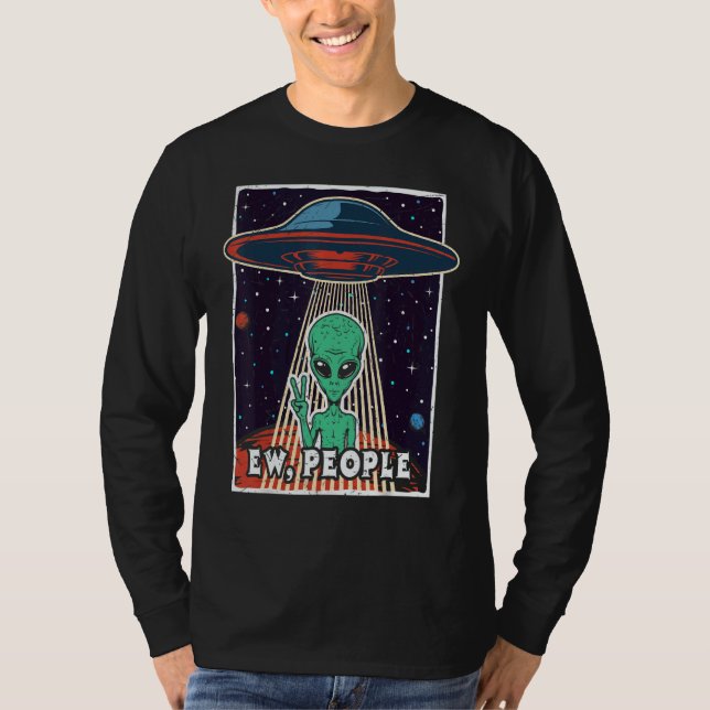 Camiseta Ow Pessoas Ufo Alienígena (Frente)