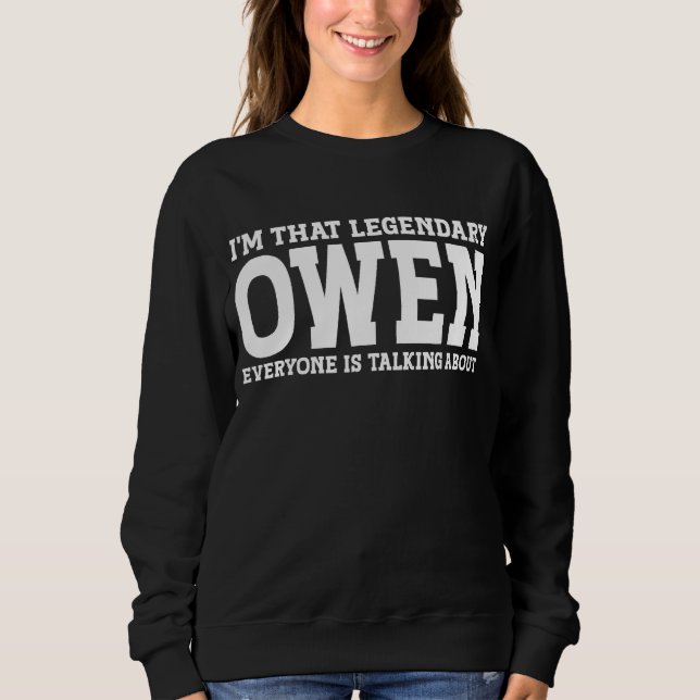 Camiseta Owen Personal Name Funny Owen (Frente)