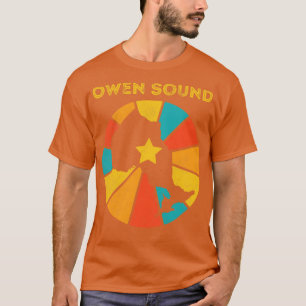 Camiseta Owen Sound Ontario Canada Vintage - Souve em dific