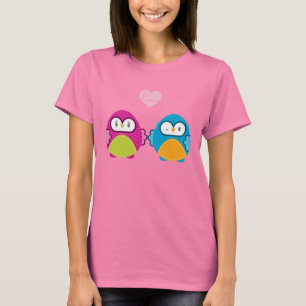 Camiseta OWL AMOR: garota brilhante + menino