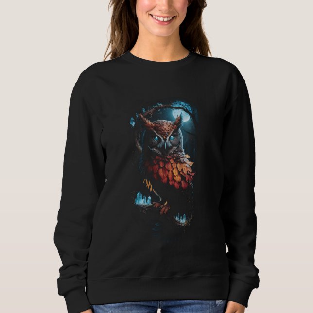 Camiseta Owl Bird Nature Lover (Frente)