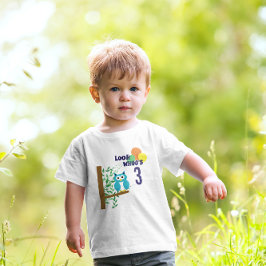 Camiseta Owl Birthday