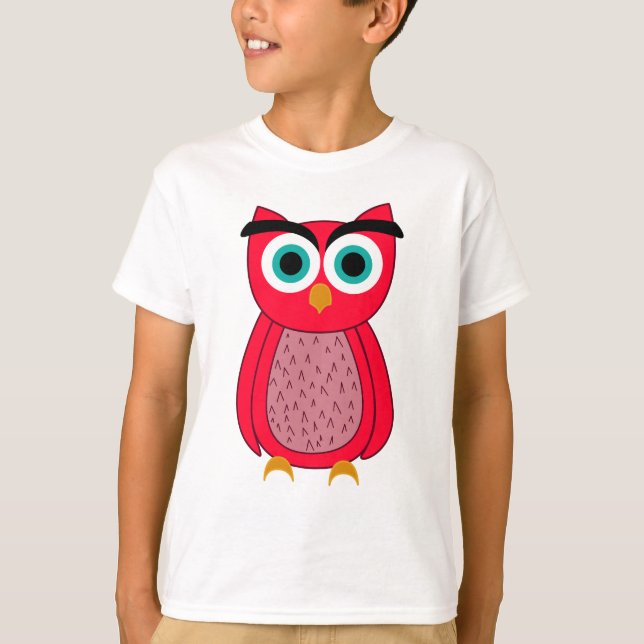 Camiseta Owl Photo Print (Frente)