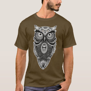 Camiseta Owl Pure Spirit Mandala Nativo