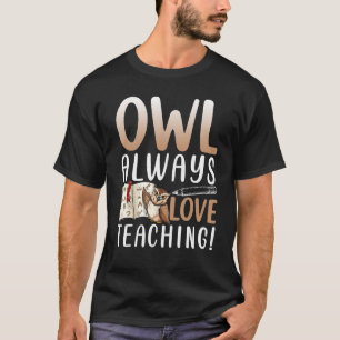 Camiseta Owl Sempre Adora Professora