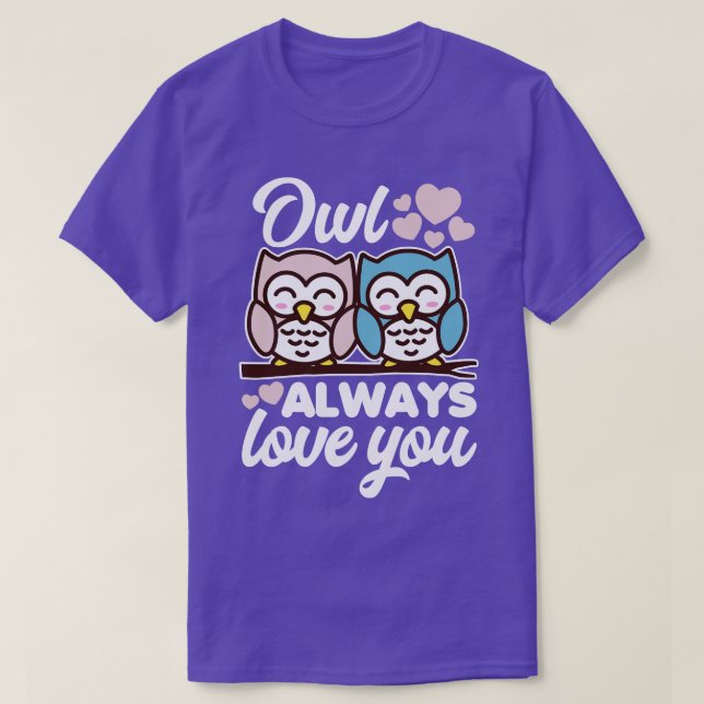 Camiseta Owl Sempre Te Ama (Frente do Design)