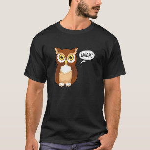 Camiseta Owl Whom
