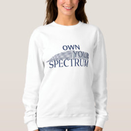 Camiseta Own Your Spectrum – Autism Awareness Month Blue 