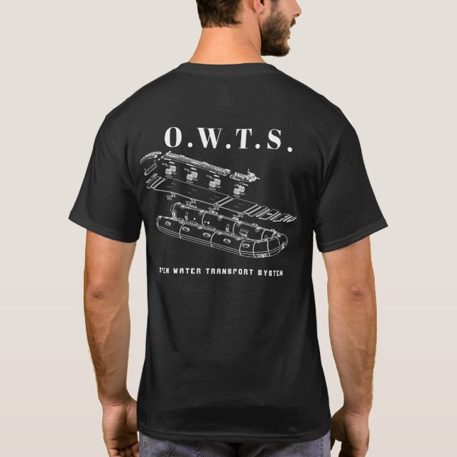 Camiseta OWTS Black Blowapart  Shirt (Verso)