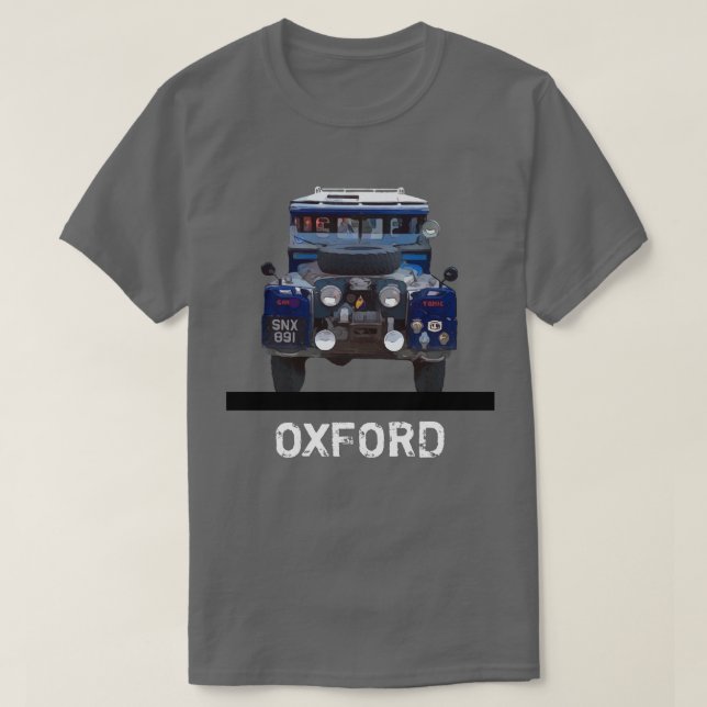 Camiseta OXFORD, 2 lados (Frente do Design)