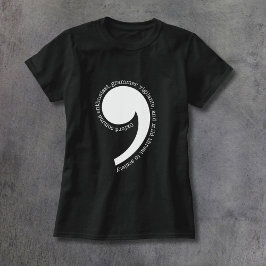 Camiseta Oxford Comma Enthusiast