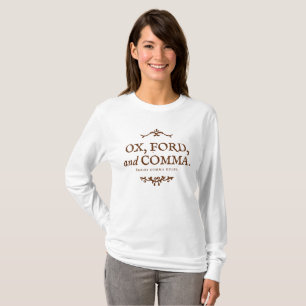 Camiseta Oxford Comma Explicado