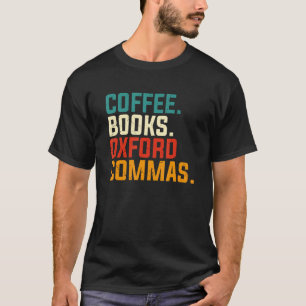 Camiseta Oxford Commas English Teacher De Volta Para