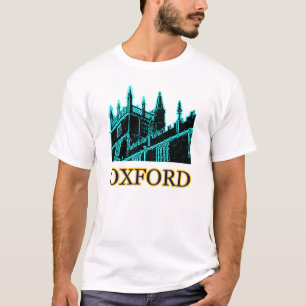 Camiseta Oxford Inglaterra 1986 espirais de construção