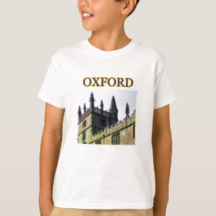 Camiseta Oxford Inglaterra 1986 espirais de construção 1