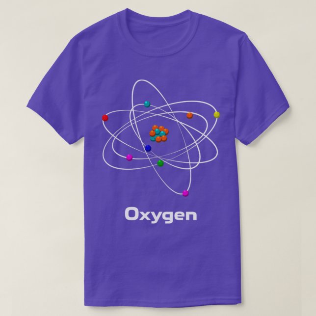 Camiseta Oxigênio Atom (Frente do Design)