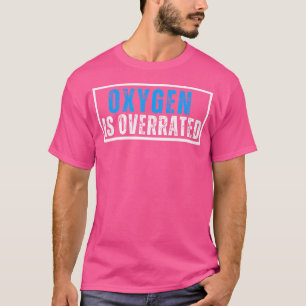 Camiseta Oxigênio é Superestimado Piada Divertida de Nataçã