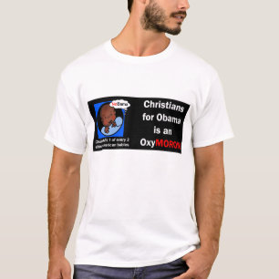 Camiseta Oxímoro do bebê de NOBama