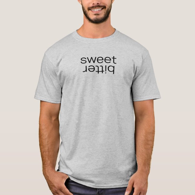 Camiseta Oxímoro - Doce Amargo (Frente)