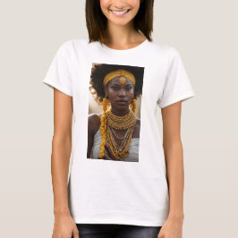 Camiseta Oxum (Oshun) - Deusa Radiante do Amor e dos Rios