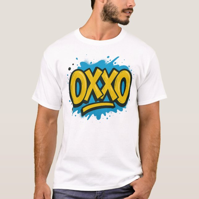 Camiseta OXXO Grafitti Design  (Frente)