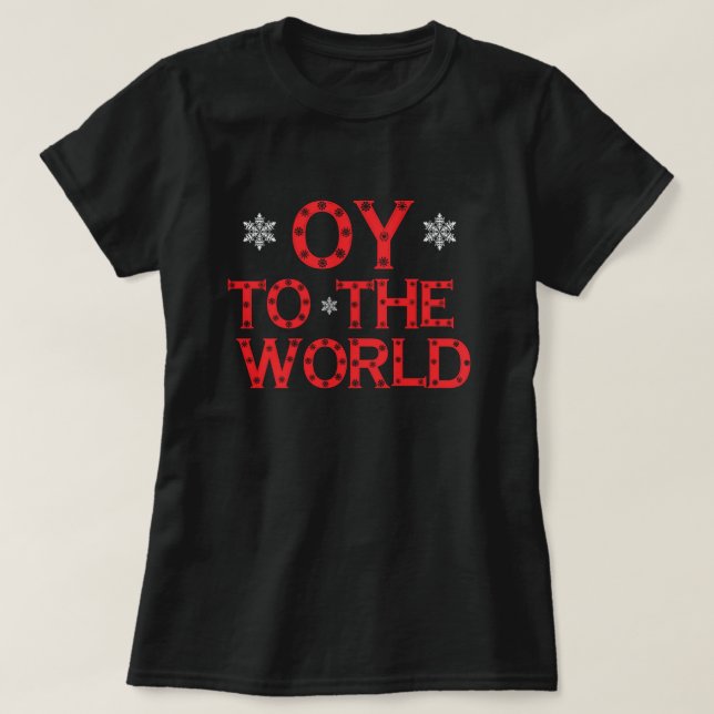 Camiseta OY ao mundo (Frente do Design)
