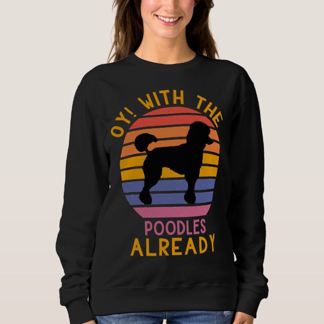 Camiseta Oy com os poodles já (Frente)