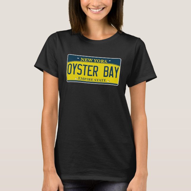 Camiseta Oyster Bay Long Island New York Neighborhood Licen (Frente)