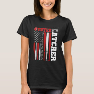 Camiseta Oyster Catchers Beisebol Engraçado