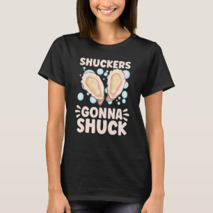 Camiseta Oyster Oyster Oyster Shucker Seashell
