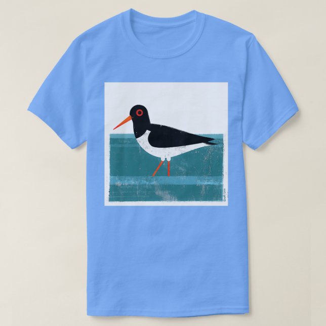 Camiseta Oystercatcher (Frente do Design)