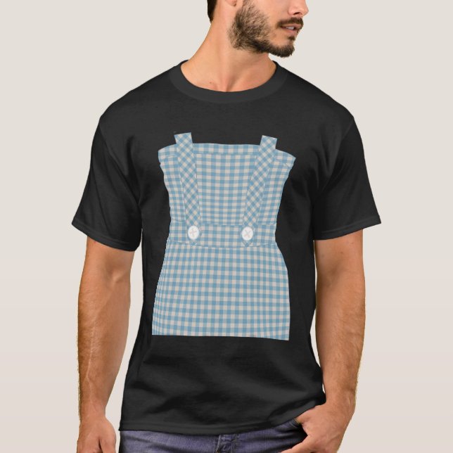 Camiseta OZ Halloween Dorothy Costume Shirt para Homens _ (Frente)