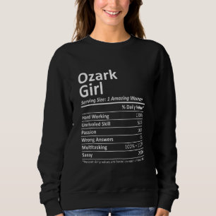 Camiseta OZARK GIRL MO MISSOURI Funny City Home Raízes EUA