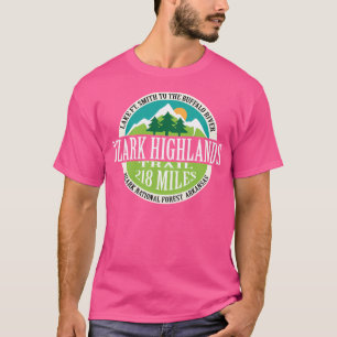 Camiseta Ozark Highlands Trilha Floresta Nacional do Arkans
