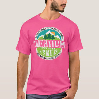 Camiseta Ozark Highlands Trilha Floresta Nacional do Arkans