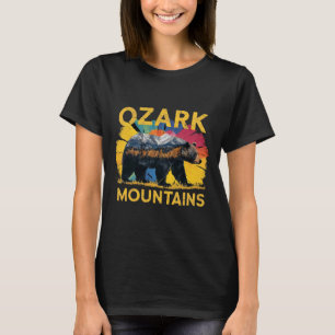 Camiseta Ozark Mounts Arkansas Bear Nature Hiking Campin