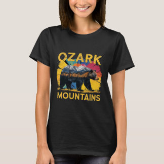 Camiseta Ozark Mounts Arkansas Bear Nature Hiking Campin