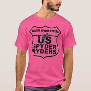 Camiseta Ozarks Spyder Ryders Capítulo - Logotipo Transpare
