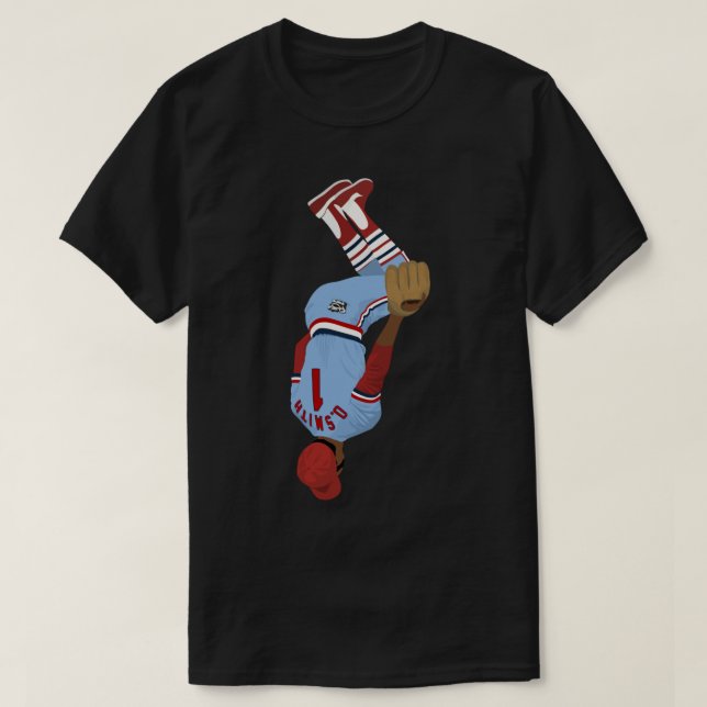 Camiseta Ozzie Smith Sticker (Frente do Design)